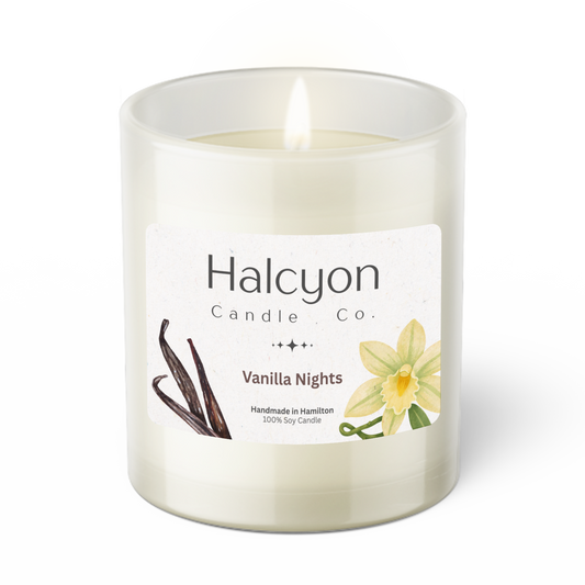 Halcyon Candle Co. Vanilla Nights Candle