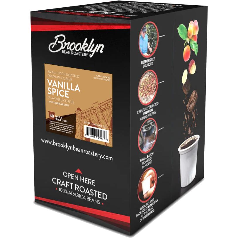 Brooklyn Bean Roastery Vanilla Spice 40ct