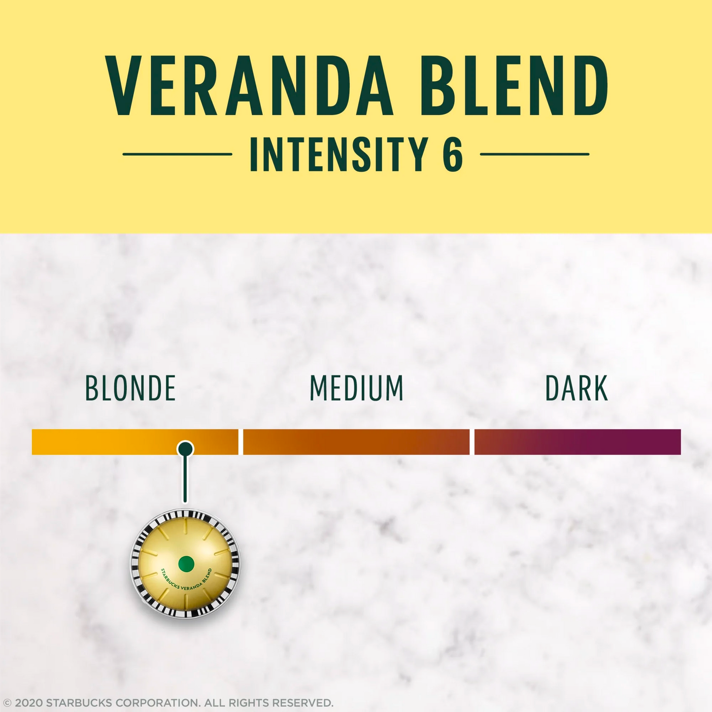 Starbucks® Veranda Blend® for Nespresso® Vertuo (8 Pack)