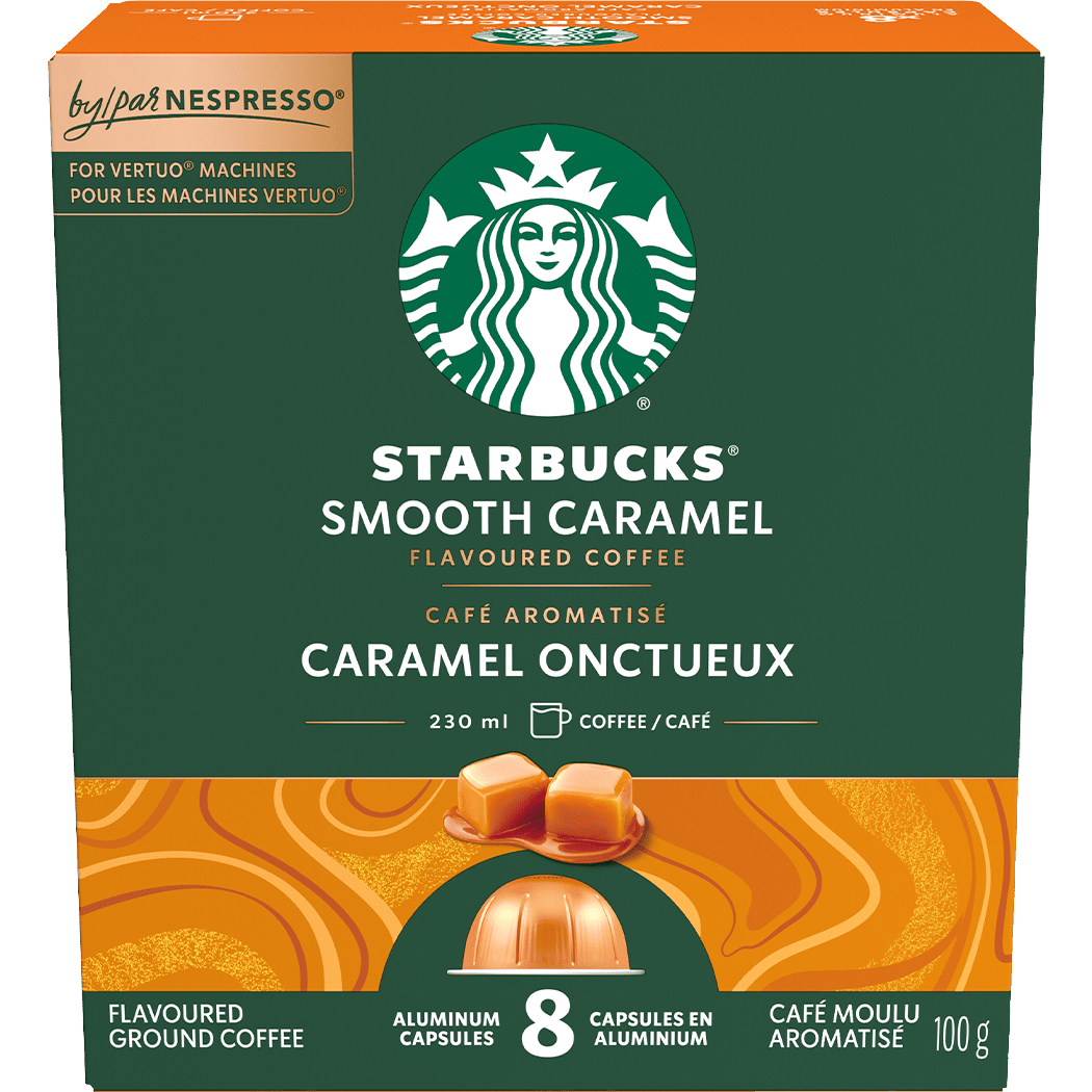Starbucks® Smooth Caramel for Nespresso® Vertuo (8 Pack)