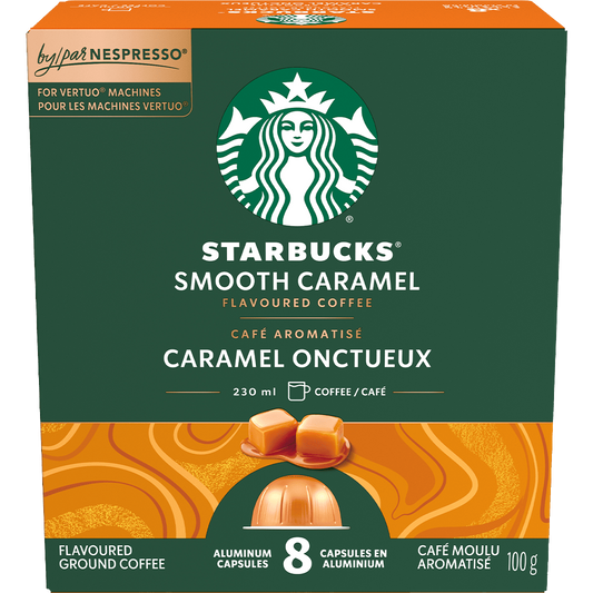 Starbucks® Smooth Caramel for Nespresso® Vertuo (8 Pack)