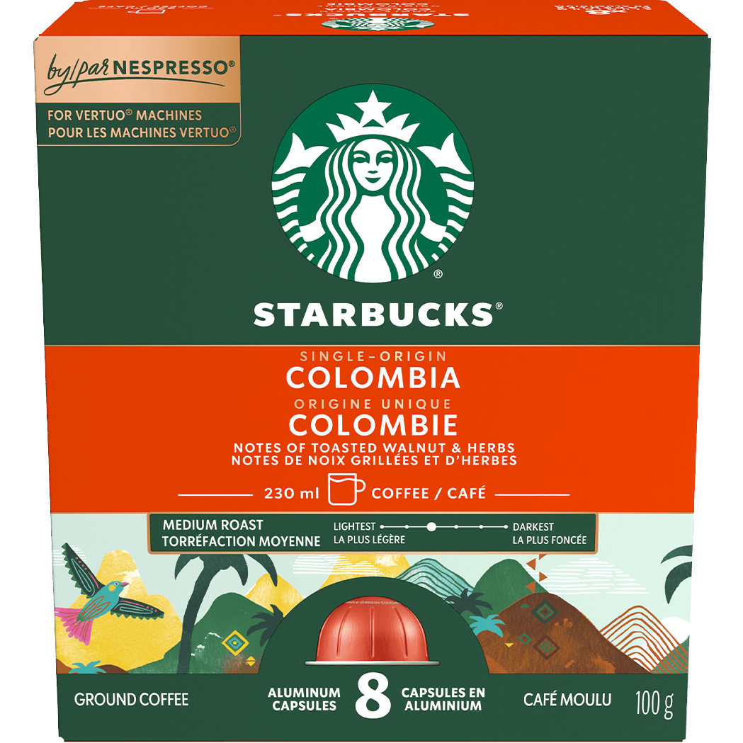 Starbucks® Colombia for Nespresso® Vertuo (8 Pack)