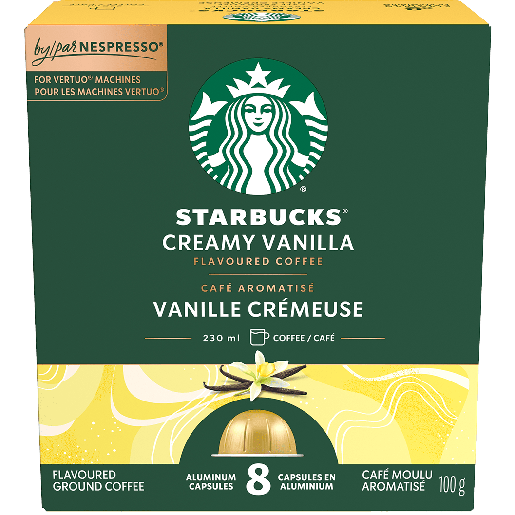 Starbucks® Creamy Vanilla for Nespresso® Vertuo (8 Pack)