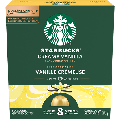 Starbucks® Creamy Vanilla for Nespresso® Vertuo (8 Pack)