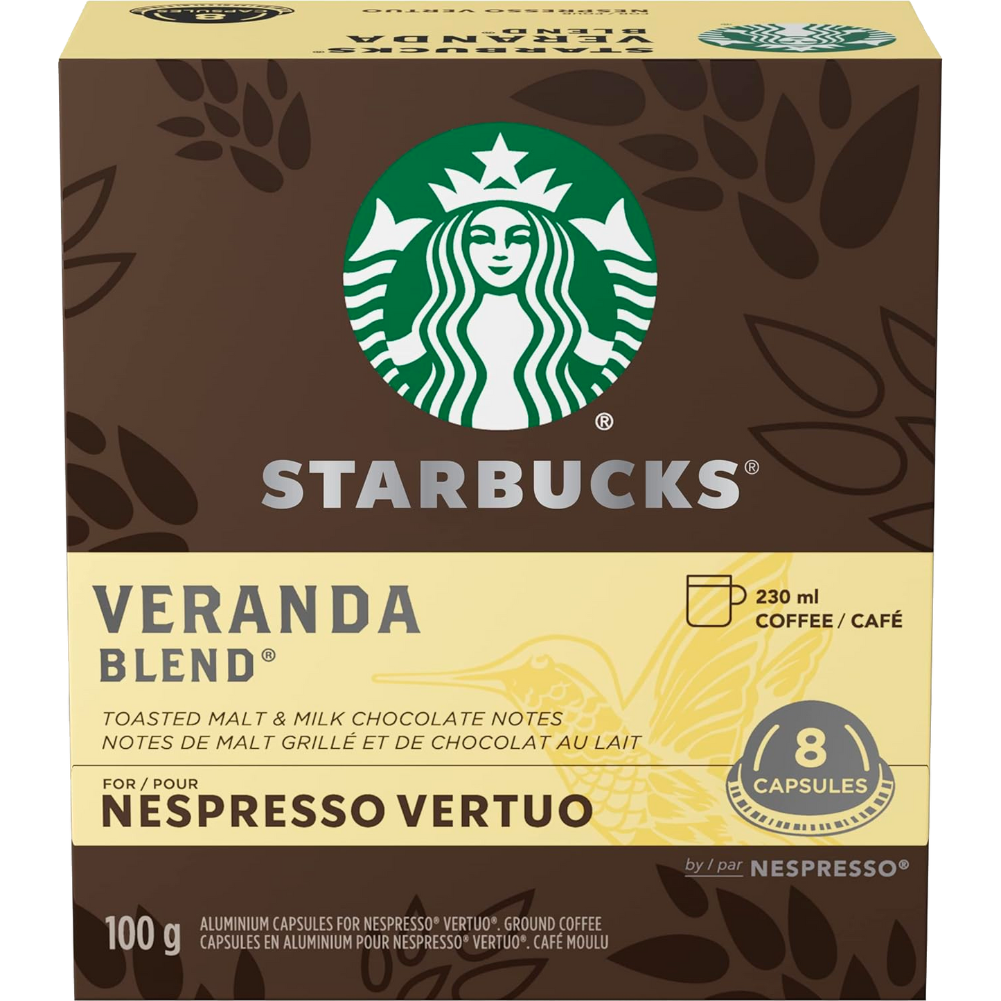 Starbucks® Veranda Blend® for Nespresso® Vertuo (8 Pack)