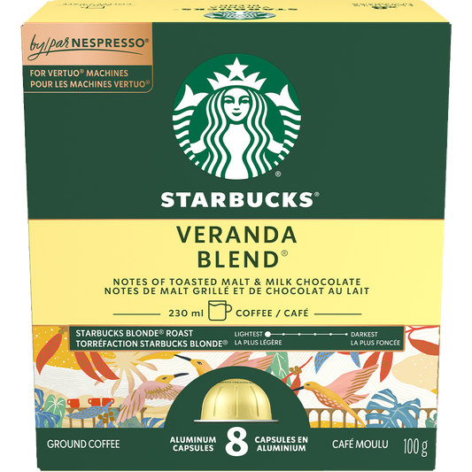 Starbucks® Veranda Blend® for Nespresso® Vertuo (8 Pack)
