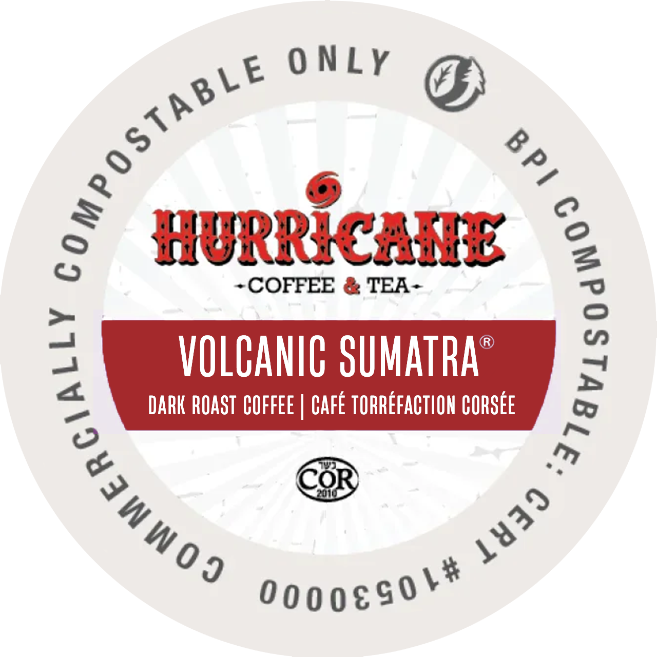 Hurricane Coffee Volcanic Sumatra™ (22 Pack)