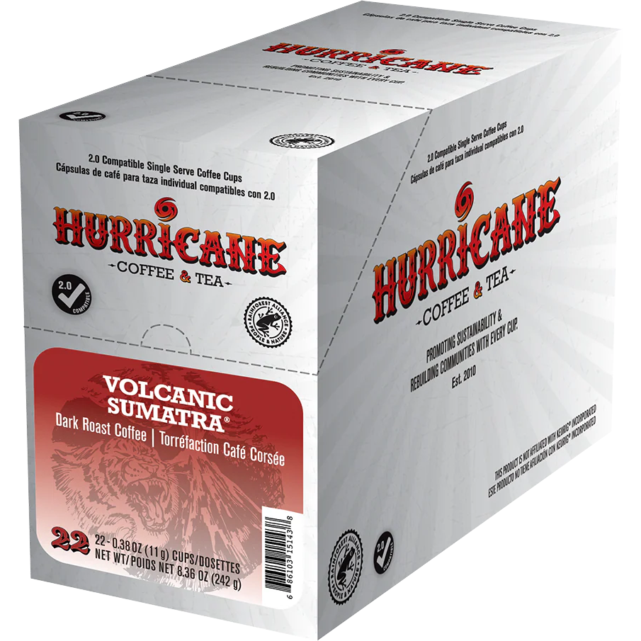 Hurricane Coffee Volcanic Sumatra™ (22 Pack)