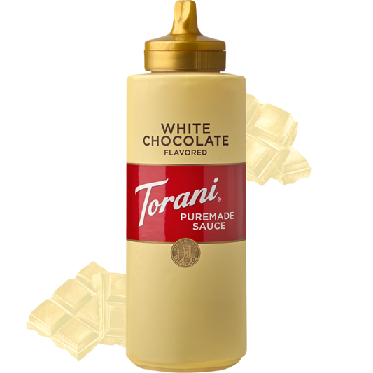 Torani® Puremade White Chocolate Sauce (16.5oz/468g)