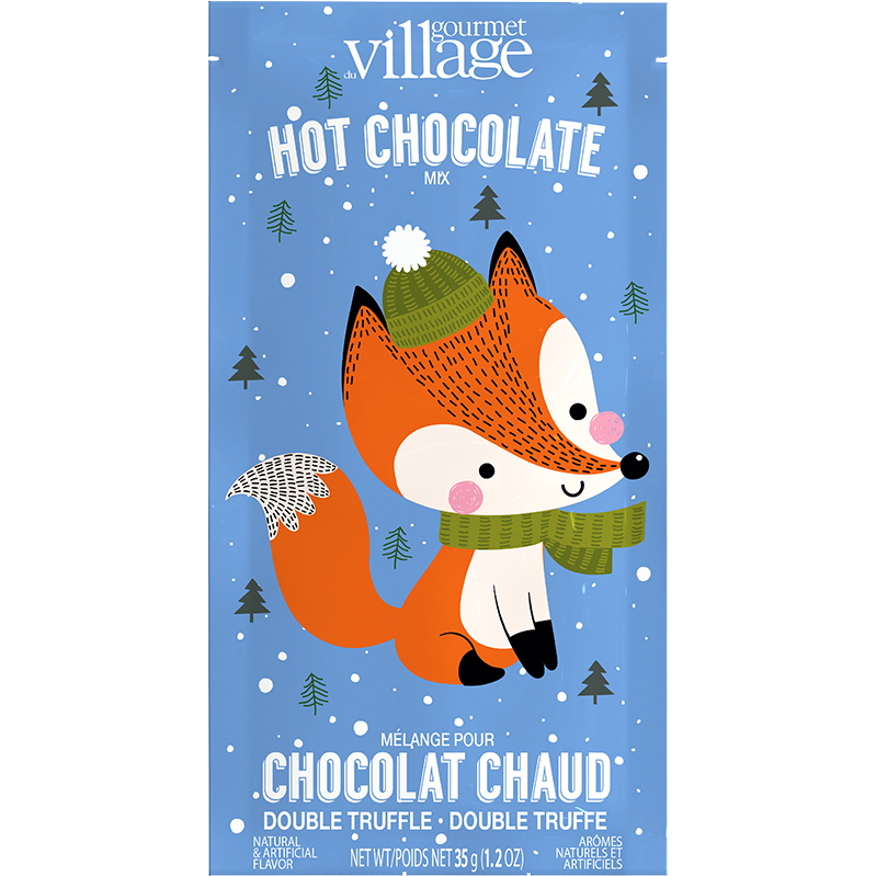 Gourmet du Village Double Truffle Winter Fox Hot Chocolate (35g/1.2oz)