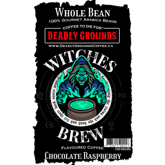Deadly Grounds Witches Brew Beans (12oz/340g)
