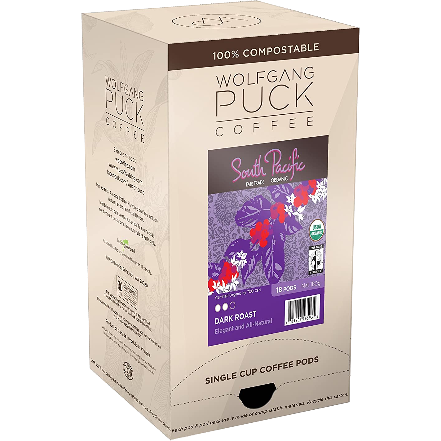 Wolfgang Puck South Pacific Pods (18 Pack)