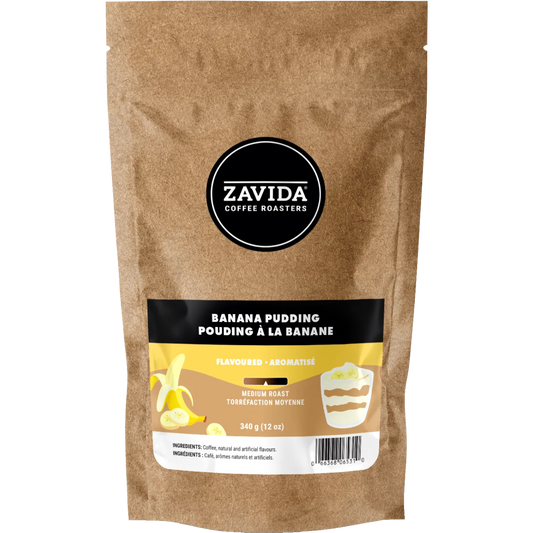 Zavida® Whole Bean Banana Pudding (12oz/340g)