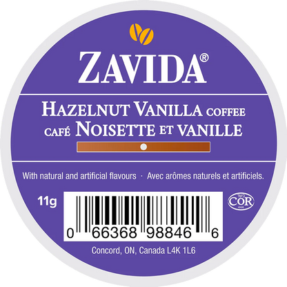 Zavida® Hazelnut Vanilla (24 Pack)