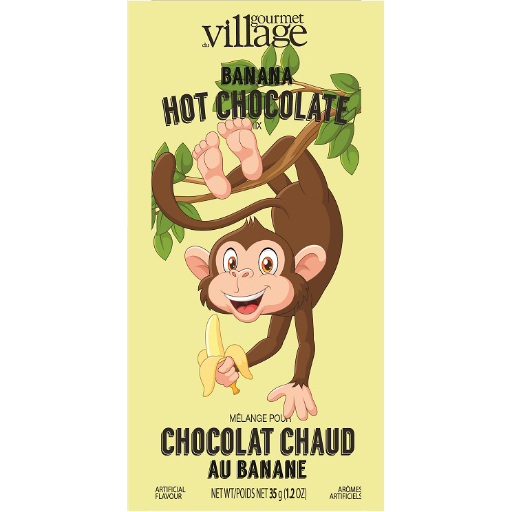 Gourmet du Village Banana Hot Chocolate Tin (140g/5oz)