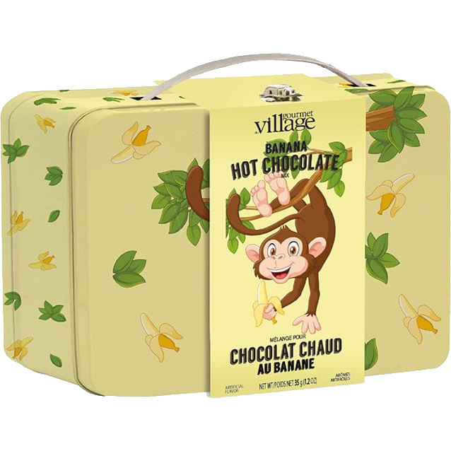 Gourmet du Village Banana Hot Chocolate Tin (140g/5oz)