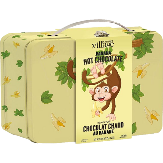 Gourmet du Village Banana Hot Chocolate Tin (140g/5oz)