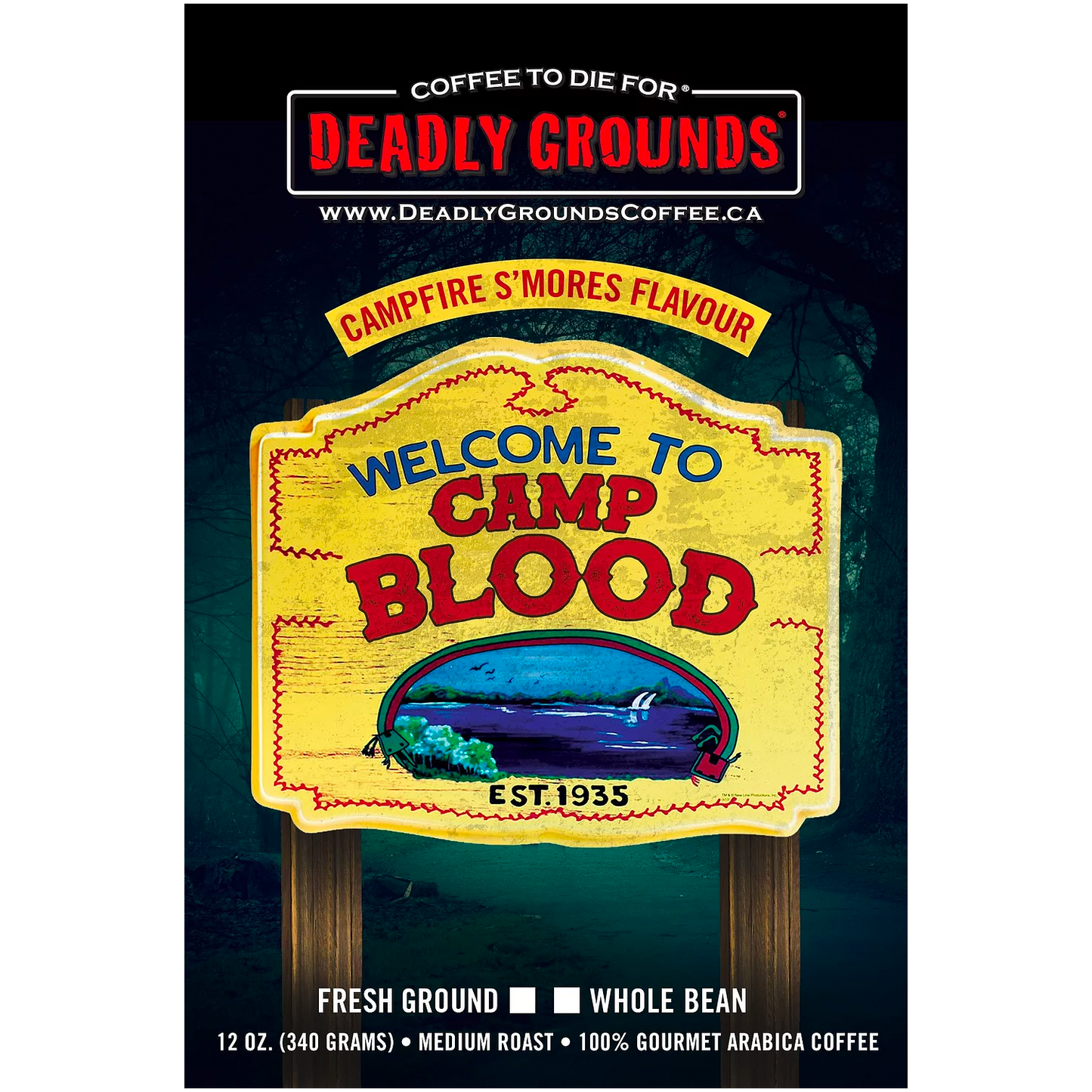 Deadly Grounds Camp Blood Beans (12oz/340g)