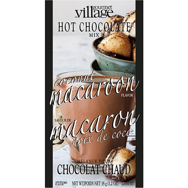 Gourmet du Village Coconut Macaroon Hot Chocolate (35g/1.2oz)