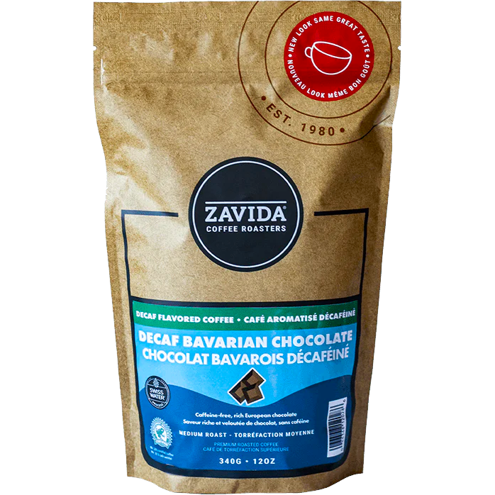 Zavida® Whole Bean Decaf Bavarian Chocolate (12oz/340g)