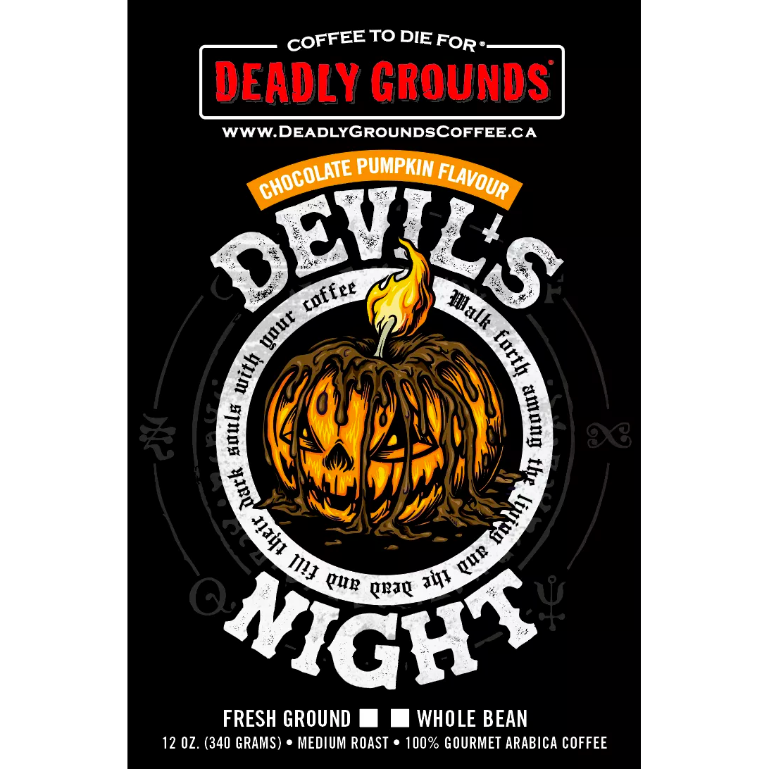 Deadly Grounds Devil's Night Beans (12oz/340g)