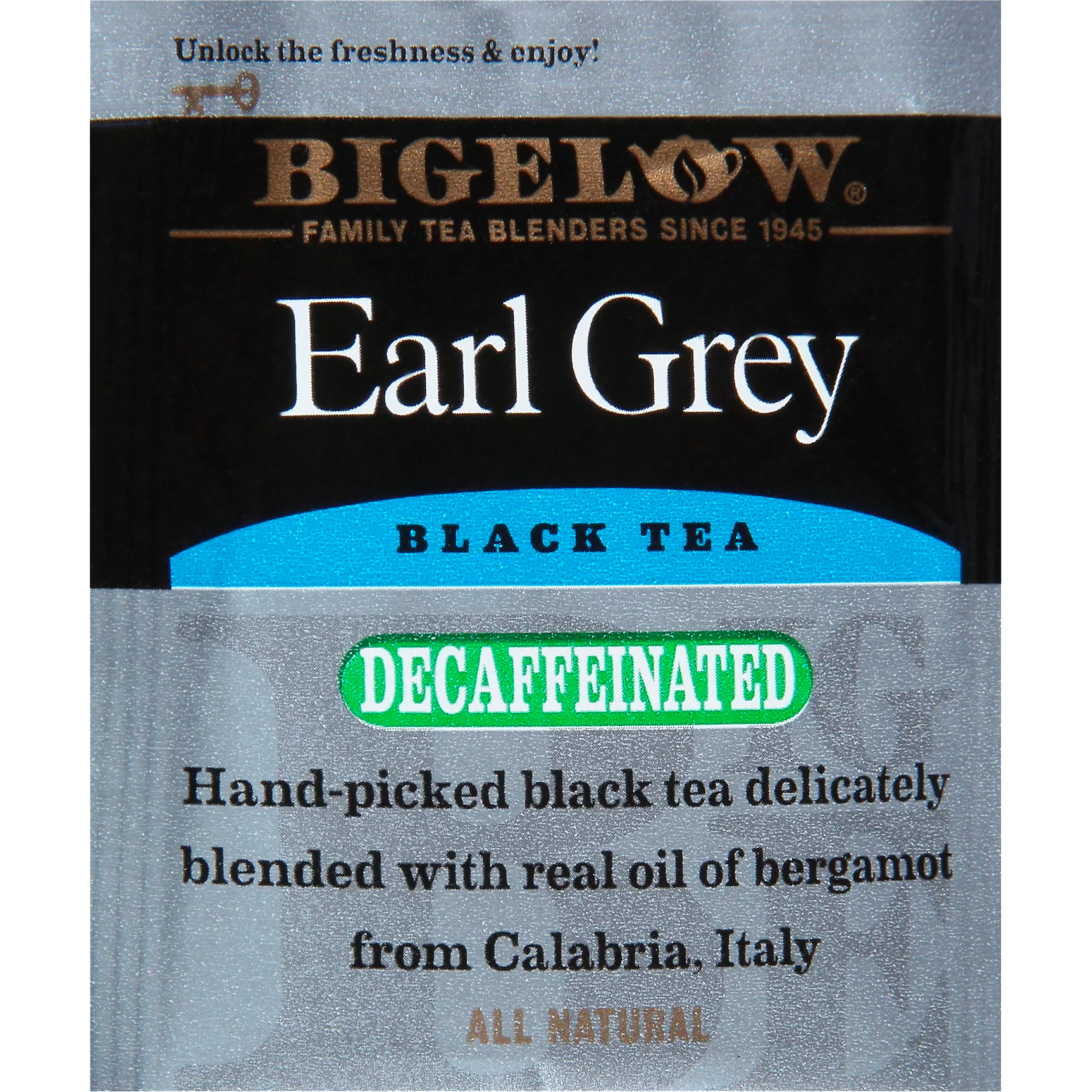 Bigelow® Earl Grey Decaf Tea Bags (20 Pack) – Greenbelt Coffee