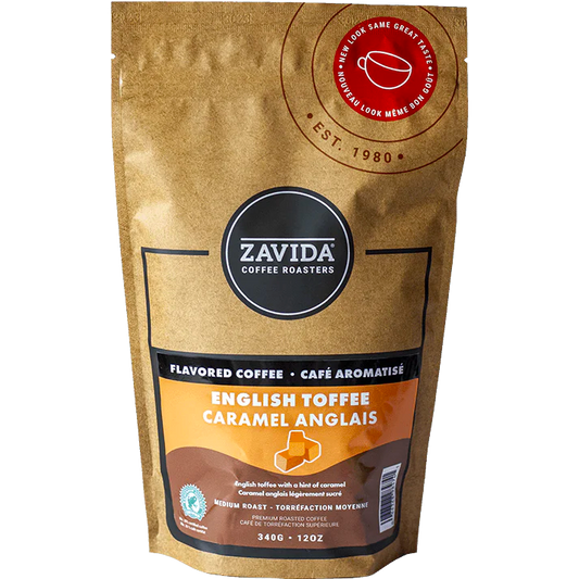 Zavida® Whole Bean English Toffee (12oz/340g)