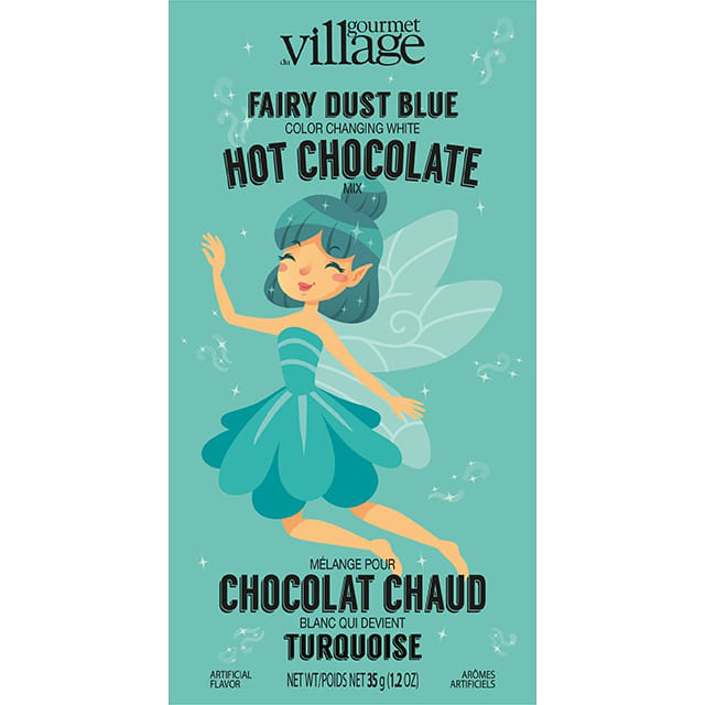 Gourmet du Village Fairy Dust Turquoise Colour Changing White Hot Chocolate (35g/1.2oz)