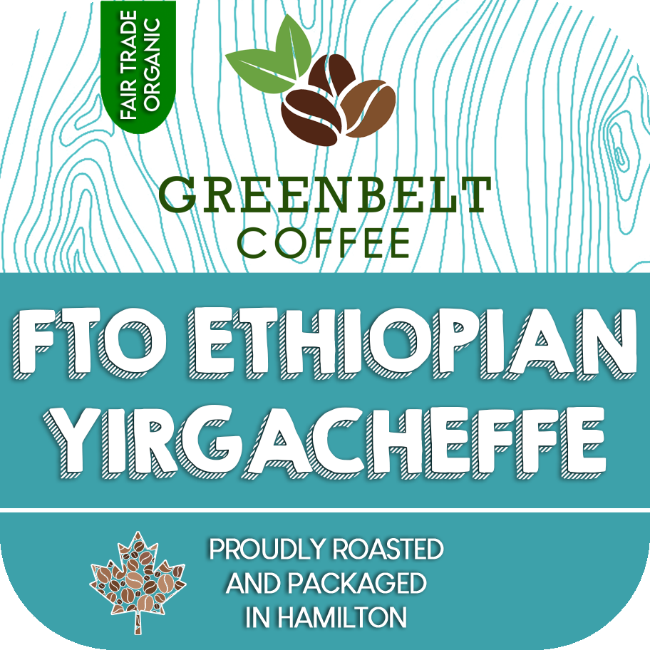 Fair Trade Organic Ethiopia Yirgacheffe Beans