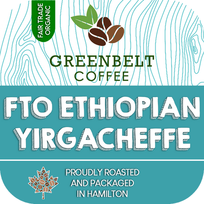 Fair Trade Organic Ethiopia Yirgacheffe Beans