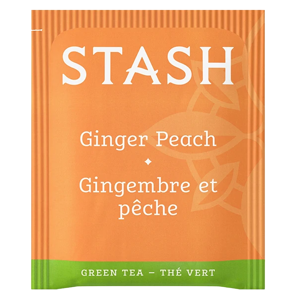 Stash Ginger Peach Green Tea with Matcha (18 Pack)