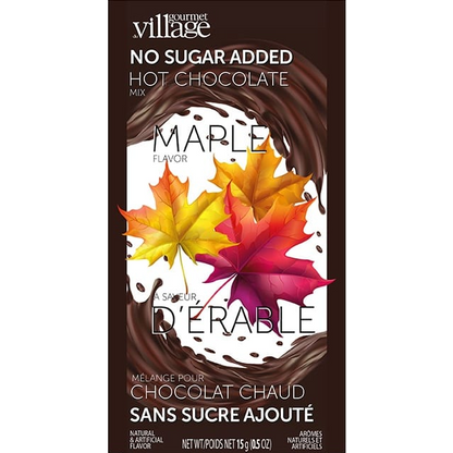 Gourmet Du Village No Sugar Added Maple Hot Chocolate (15g/0.5oz)