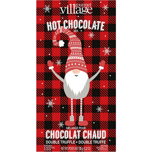 Gourmet du Village Plaid Gnome Hot Chocolate (35g/1.2oz)
