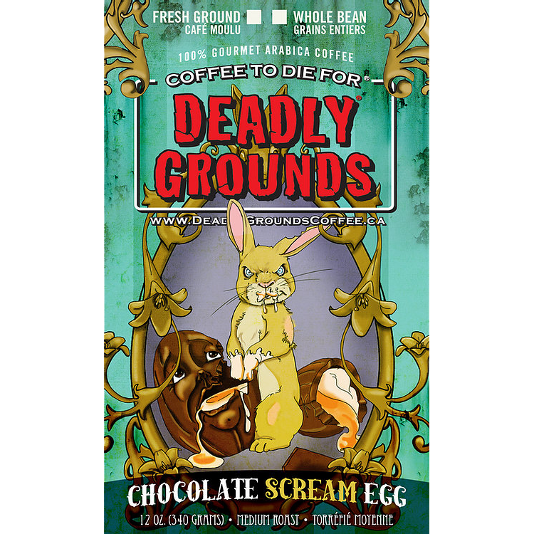 Deadly Grounds Scream Egg Beans - Seasonal (12oz/340g)