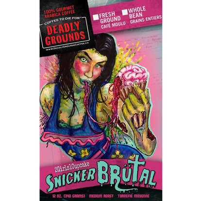 Deadly Grounds Snickerbrutal Beans (12oz/340g)