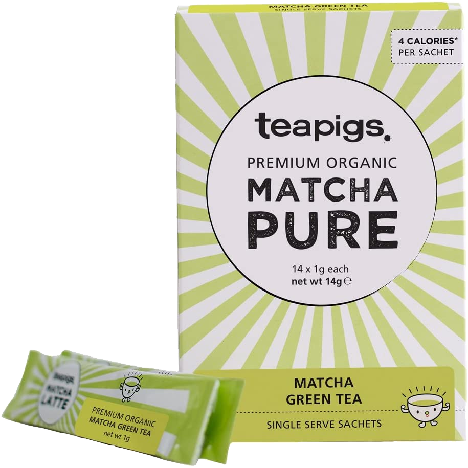 Teapigs Premium Organic Matcha Pure (14 Pack)