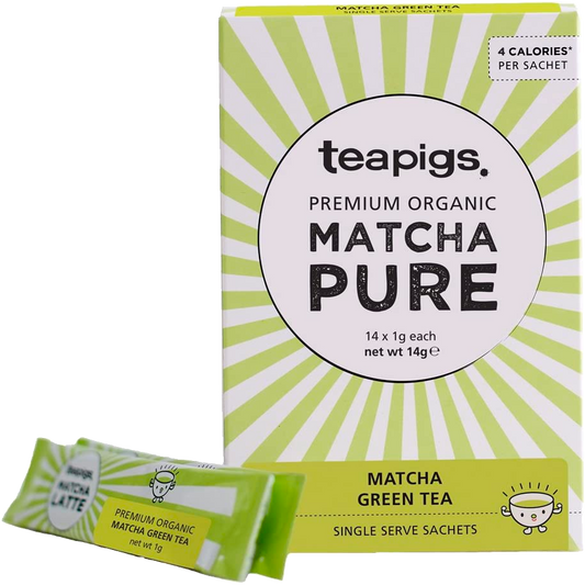 Teapigs Premium Organic Matcha Pure (14 Pack)