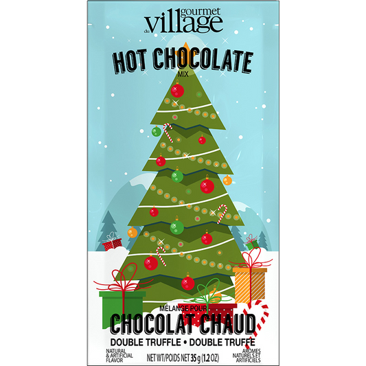 Gourmet Du Village Double Truffle Hot Chocolate - Christmas Tree (35g/1.2oz)