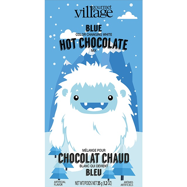 Gourmet du Village Yeti Blue Colour Changing White Hot Chocolate (35g/1.2oz)