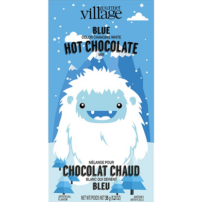 Gourmet du Village Yeti Blue Colour Changing White Hot Chocolate (35g/1.2oz)